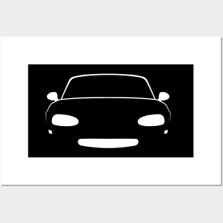 Mazda MX-5 Miata (NB) Face Posters and Art